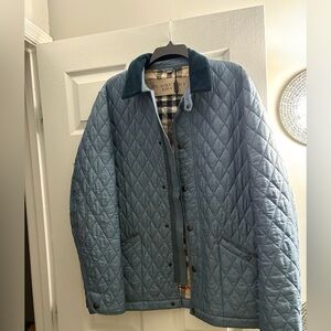 Men’s Blue Burberry Jacket/Size XL